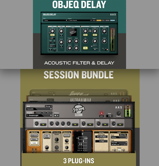 AAS Applied Acoustics Systems Session Bundle + Objeq Delay